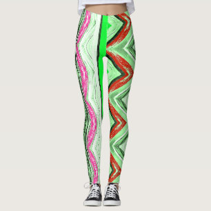 Multicolor texture abstract "Ratti_Creative_Arts" Leggings