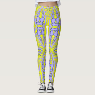 Multicolor texture "Ratti_Creative_Arts" Leggings 