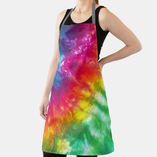 Multicolor Tie-Dye Apron (Insitu)