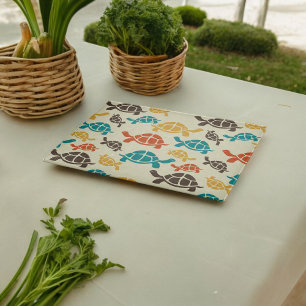 Multicolor Tortoise Cutting Board