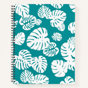 Multicolor Tropical Leaves 3 Notebook