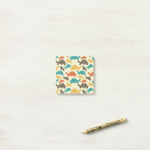 Multicolor Turtle Post-it Notes