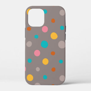 Multicolor Watercolor Dots 3 iPhone 12 Mini Case