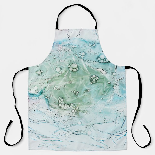 Multicolored abstract artwork apron (Front)