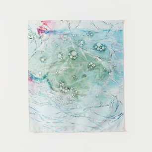 Multicolored abstract artwork tapestry