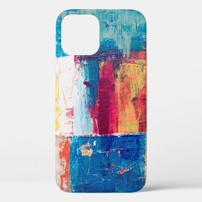 Multicolored abstract painting Case-Mate iPhone case (Back)