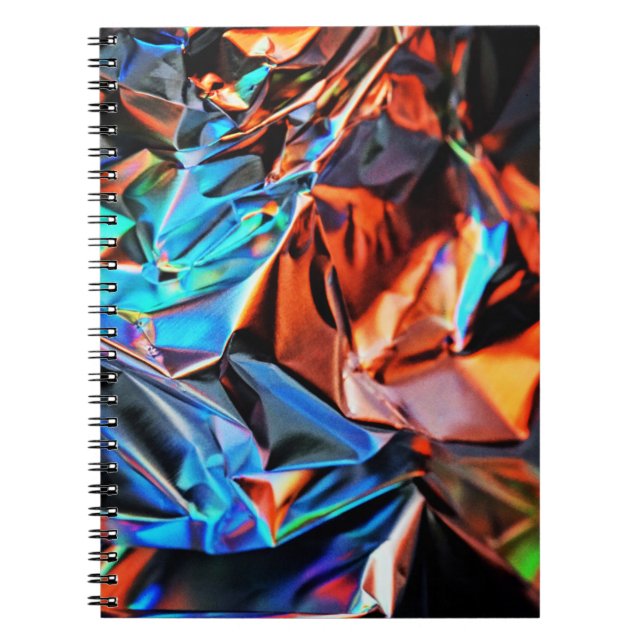 Multicolored abstract painting notebook (Front)