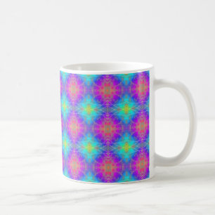 Multicolored Abstract Patterned Mug