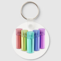 Multicolored aerosol spray cans