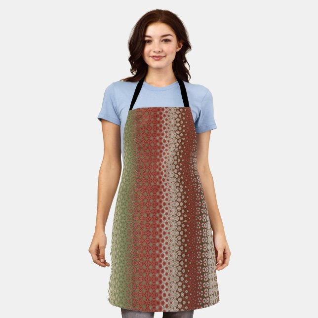 Multicolored boho  apron (Worn)