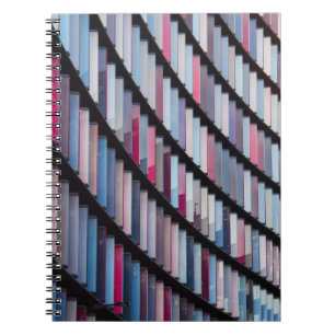 Multicolored books on rack