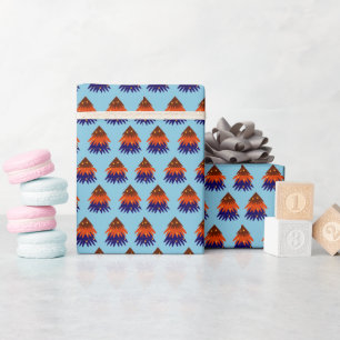 Multicolored Christmas Tree - Wrapping Paper
