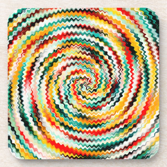 Multicolored Coaster (Front)