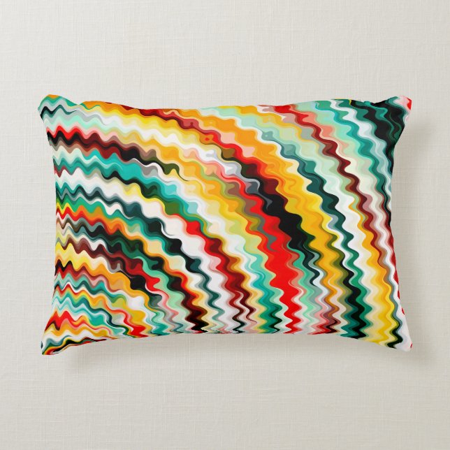Multicolored Decorative Cushion (Front)