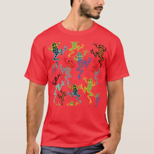 MultiColored Different Poisonous Frog T-Shirt
