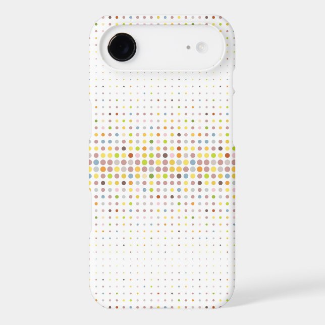 Multicolored dot background Case-Mate iPhone case (Back)