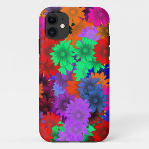 Multicolored floral iPhone 11 case