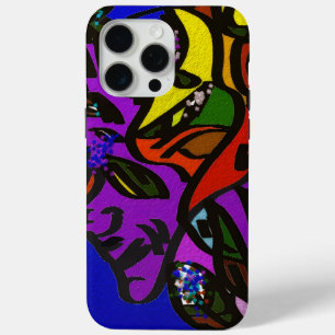 Multicolored Floral Nymph iPhone 15 Pro Max Case