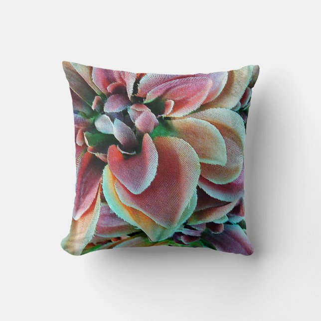 Multicolored Flower Cushion (Front)