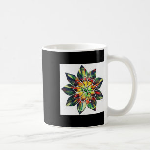 Multicolored Flower Or Maybe A Christmas Star Stic Coffee Mug