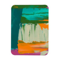 Multicolored Free Expression Painting