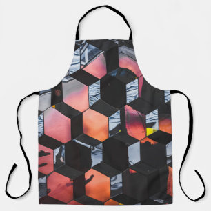 Multicolored golden hour apron