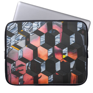 Multicolored golden hour laptop sleeve