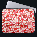Multicolored Hearts Pattern-20367 Laptop Sleeve<br><div class="desc">Multicolored Hearts Pattern-20367</div>