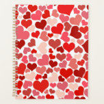 Multicolored Hearts Pattern Planner<br><div class="desc">Multicolored Hearts Pattern</div>