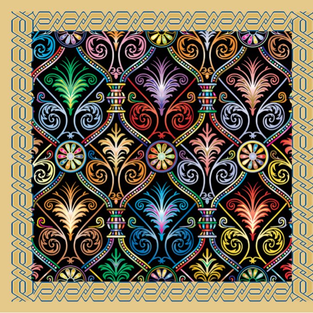 Multicolored Jewel Colour Tote Bag (Multicolored jewel color tote bag)