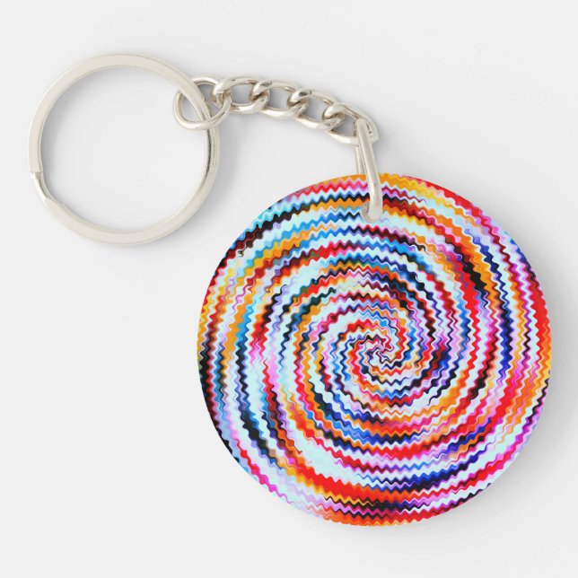 Multicolored Key Ring (Front)