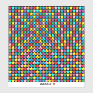 Multicolored Meeples