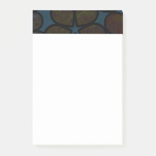 Multicolored Modern Textured Floral Post-It Notes