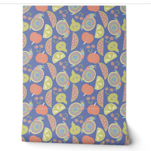 multicolored mood pattern wallpaper