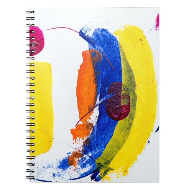 Multicolored painting notebook (Front)