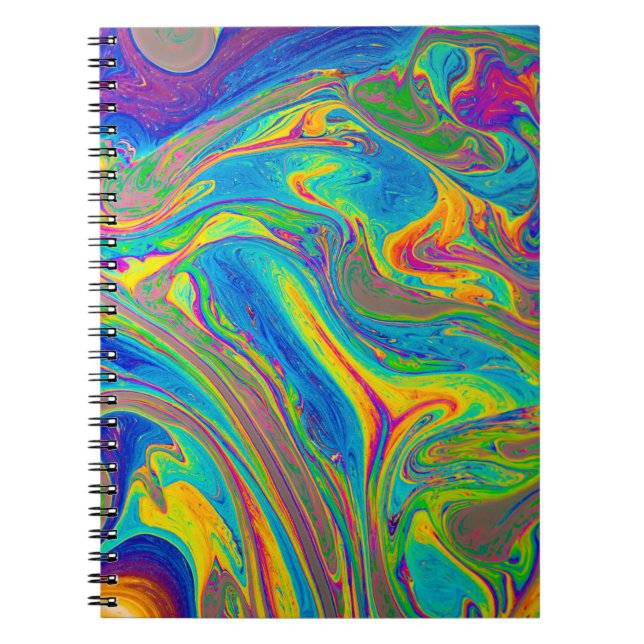 Multicolored painting notebook (Front)