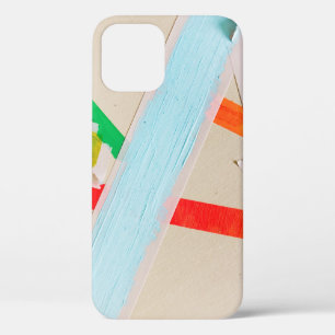 Multicolored paints iPhone 12 case