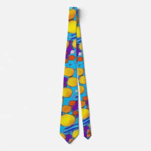 multicolored palettes tie