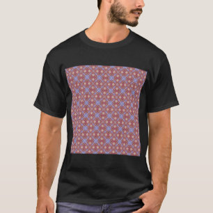 Multicolored Pastel Shade Seamless Tile Pattern T-Shirt