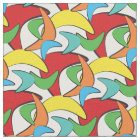 Multicolored Retro Boomerang Pattern