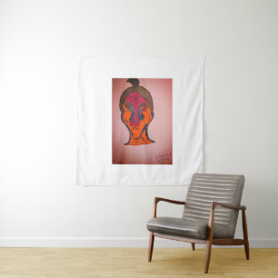 Multicolored Science Fiction Tapestry