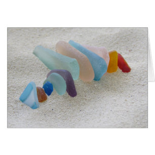 Multicolored Sea Glass Kabob