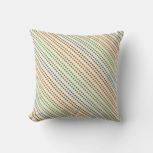 Multicolored Square Pattern Cushion