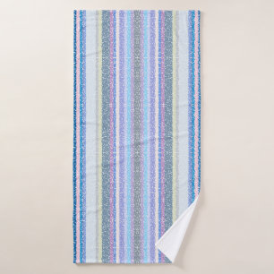 Multicolored Stripes Bath Towel