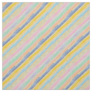 Multicolored Stripes Fabric