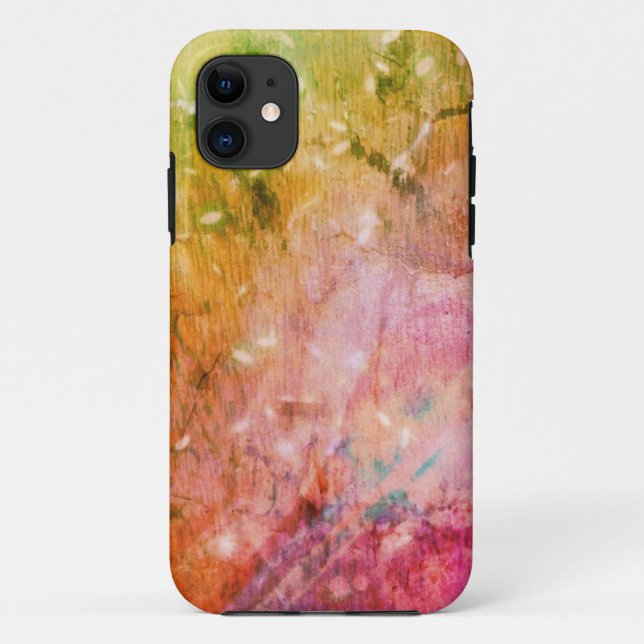 Multicolored Swirls Case-Mate iPhone Case (Back)