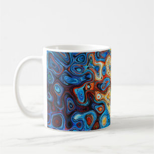 Multicolored Swirls Coffee Mug
