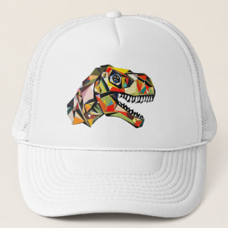 Multicolored T-Rex Trucker Hat