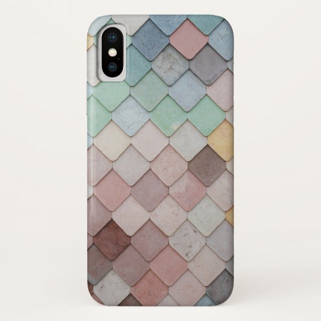 Multicolored Tiles Case-Mate iPhone Case (Back)