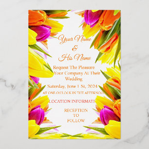 Multicolored Tulips Bouquet Thunder_Cove